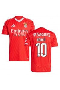 Fotbalové Dres Benfica Orkun Kokcu #10 Domácí Oblečení 2024-25 Krátký Rukáv